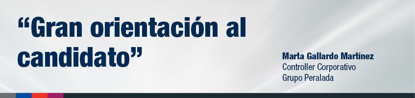 "Gran orientación al candidato", Marta Gallardo Martínez - Controller Corporativo Grupo Peralada