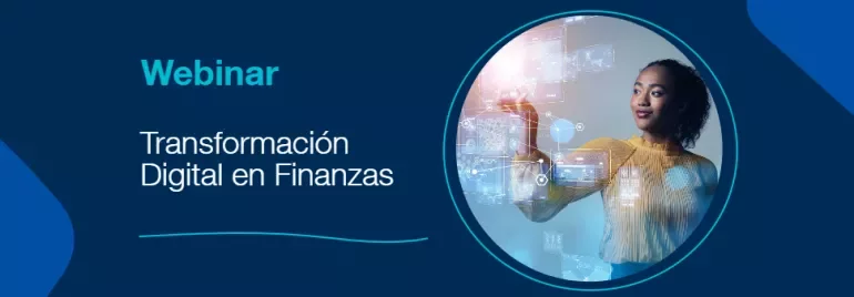Mujer interactuando con gráficos digitales sobre un tema de finanzas.