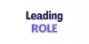 Leading role logo